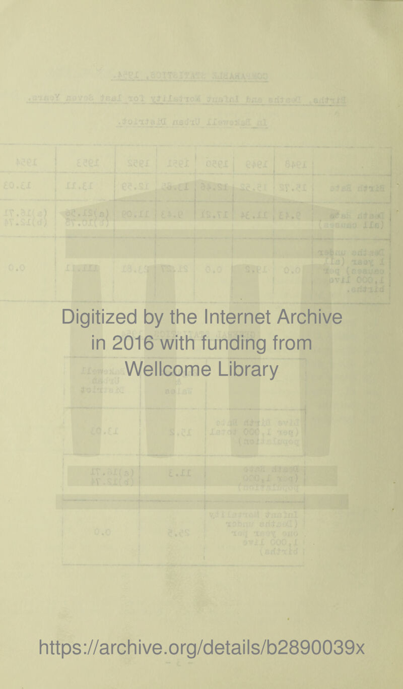 . ^ : X , ’? T Tb ITATc iS.i^i sc.'h jfialfil fcnj8 griti^gig -.■:: i J 1 ! e ■- \ • .■ [ -J_ . .' './1 '11 <.1 ,l<i i i ;2 j I’J 11 ^-^V/ 3 31^3 nl vL r ' sr r - i e <4> r.L' 1 I Digitized by the Internet Archive in 2016 with funding from Wellcome Library https://archive.org/details/b2890039x