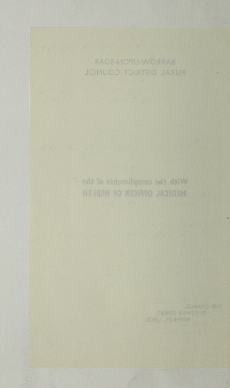 >lA02-M0«iU-W0;i;iA8 JDML-OD TDmiaia jap.ua oliJ 1o ?:‘fl£'rnil<jfrc> sri'J rtJiW HTJA3H 30 3331330 JA3!03M I ! '  ' 3WAAD 3HT  iwSi i3<woi rt ' d019J‘.Y3JHTO^ f'