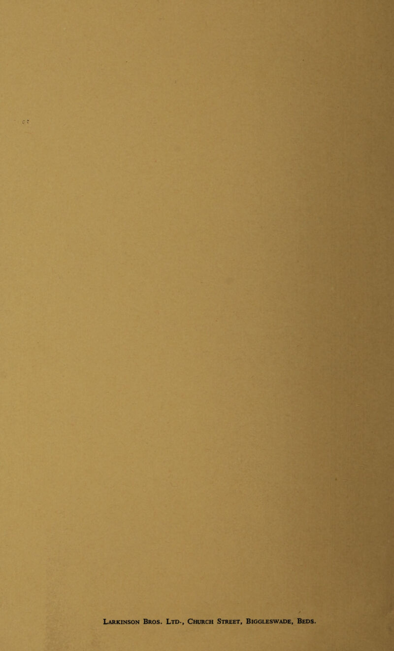 Larkinson Bros. Ltd-, Church Street, Biggleswade, Beds.