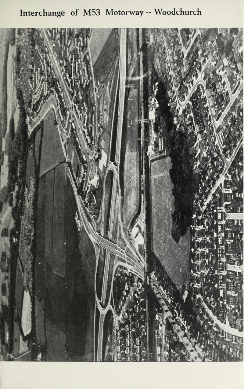 Interchange of M53 Motorway -- Woodchurch