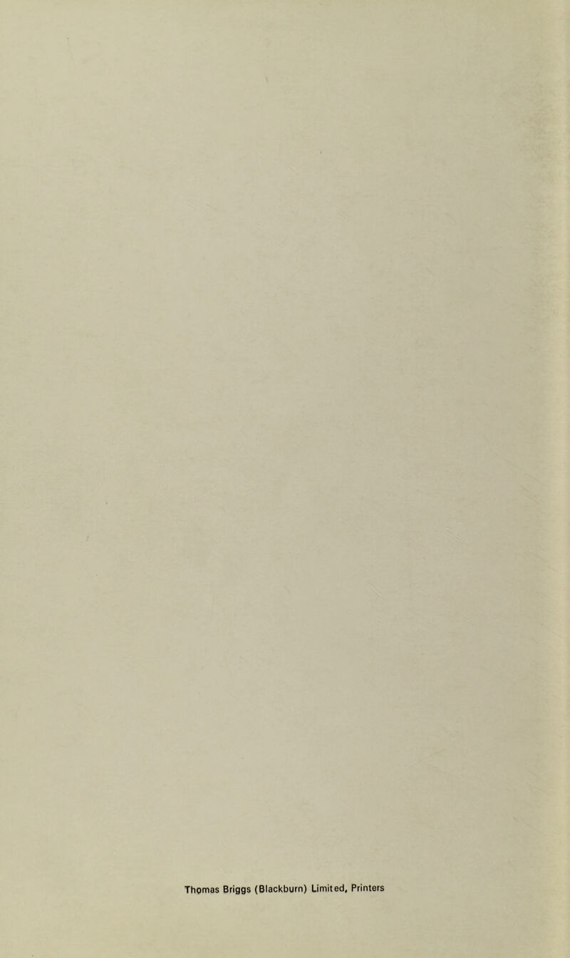 Thomas Briggs (Blackburn) Limited, Printers