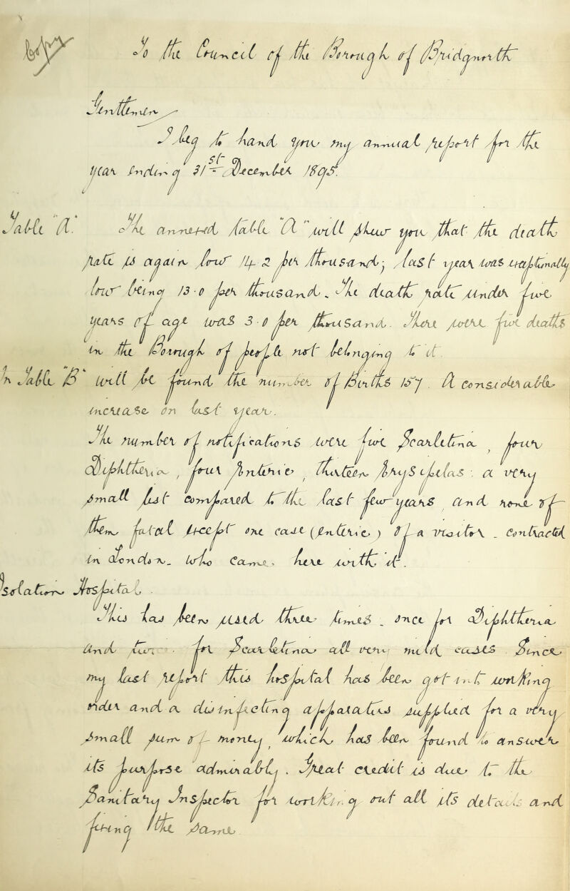 0 [til ('hi-^C.lC cl 'it.1 i,^ - - /C iltl'Lc /7t^ a-n^iCL^ ,HjL{2<r^f tl(Ci\ ^ /^CfS. '! ''alL /?, % an^-r\XHd. /(oMlc ‘Cl ^lotll ^hur ^rn. that /Cx (iicl Cil JU CK^dlt^ JiTuf /Lj- CZ ^ l\ S-d^txfi' ■ / (ctS f x^CL\ /UrOS tnc'^ [ni-nj J3-0 ji^iK dL(xd^ hoitC tjUiK^ a<^t urdS S c ^ S-CZ - Ixv tkx 0ozru^ dafyiL /'^ UxA^ci, Udi 'nunxJdd'^ dt/:Ci\CjyJ> ^ / y lyxCMCL^Q^ On iaSA tlCvc/u. / A/. A (U-n$jld(AcUr<JLr ll\y ^ if^ nuT^ldlX /rj nyty^jx '^cUlcnLS iiA\L ^CcuvlttA^o^ jirt ^ jiruK^ylIlHxV ^ t^2x((xS : ci iA*i /mPL^ C%jrxjea.\l(L dixL. /dsf ^<o-I^ZClKS ^ Ci'nA i'i\ Cl^ Af-OC^( Bxt Coc-Lt. tx ) ^j^ ^ Zf~Uix.tA\ _ £i>'<^(\ciO^^ noii^, Ia/I^ CCL^yyyJ> , L vt /cn^ ttc W. S-AaC^^ J/issJa^'f^A ■ A'Lu '{a^ /iti-rsj yCL^LoC /trrdiS , O-yyci. <A^i^ALttjL^ 1 Uy\(iu xZxTs:'''' ■ -jrv CK^ a/l vxn.^ nvtici^ cocJdjo . ^c^cJL^ las-i \tAr^(‘ Jiits 4■^^l7 jUMyjfttxq A iX clu i^ jzctdrx CJ Ci'l^cUCuCxd irx a lAvx b^cClk J ^ ^^ jj ^ A-xnall j^Urr^ /AA BntyxLij ^ ZAri^C^L^ /ccS ^^trU'^xA, cL ainSu^^x, JolAJiy^o^ adyy^^CulrCy . ^/Uicci- CKjuAti' ^ ciuJU dr ^ci'fVil^'oLhxj ’^'^S'^cddx, xCJ (Ad T1 I /Urrvklr.Oi alL jils dl toci^^^ ^^r^X