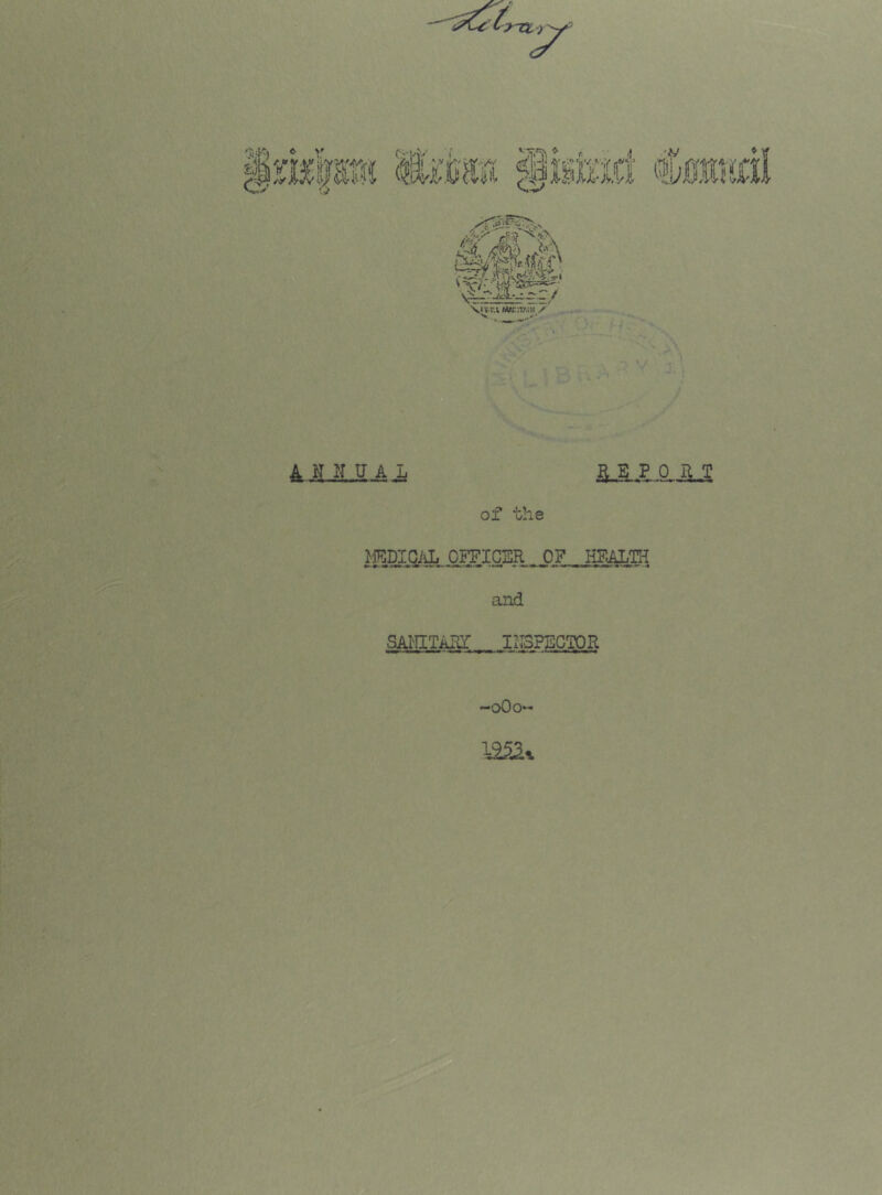 4 X0 -4 L S PORT of the MDIQiiL OFFICISR OF HFJLLTH and SAI'IITAKI lilSPEGTOR