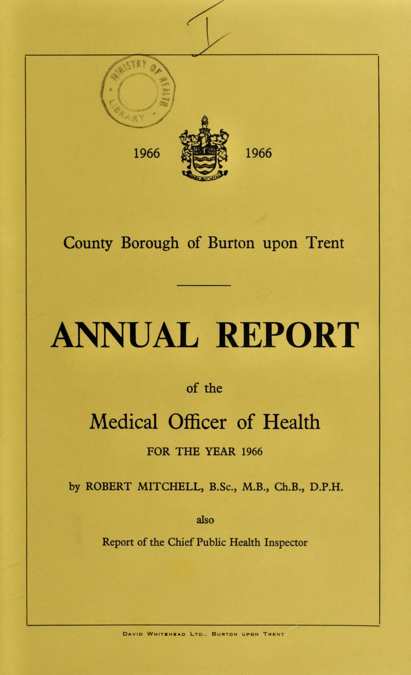 David Whitkhkad Ltd.. Burton upon Trent