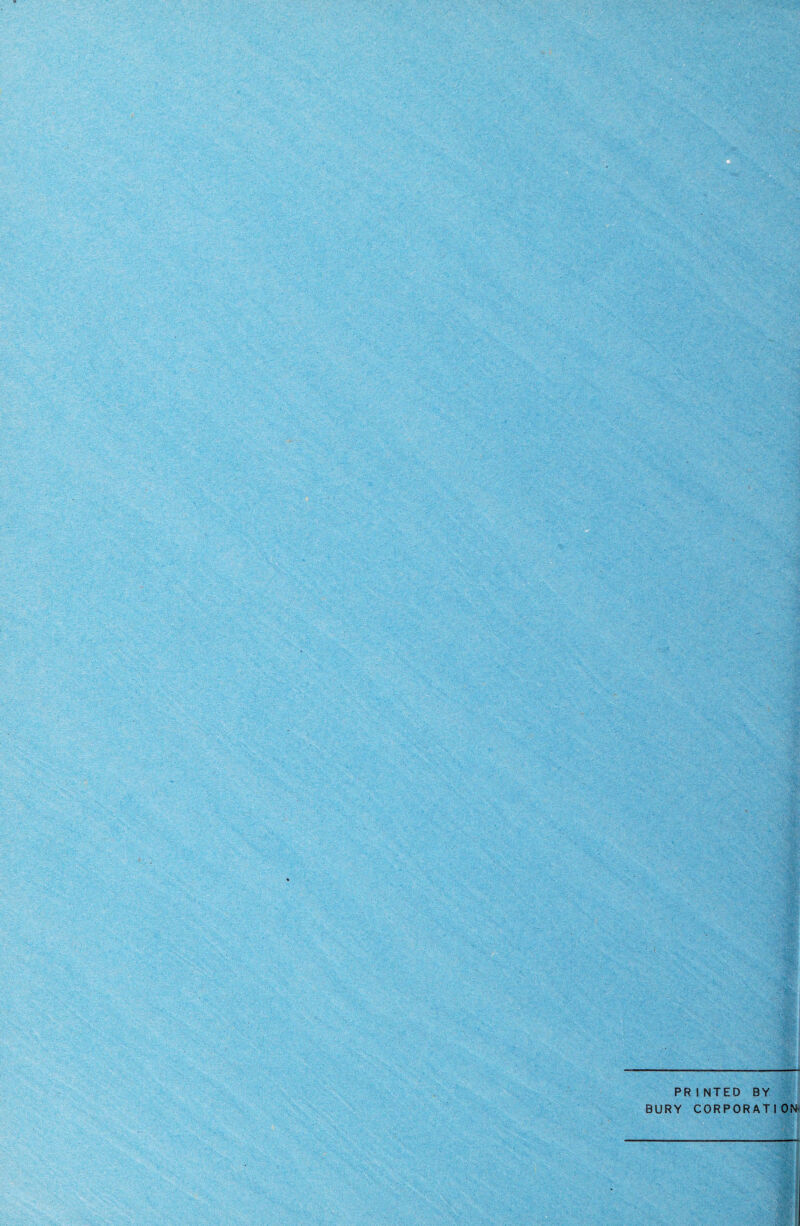 PRINTED BY BURY CORPORATION-