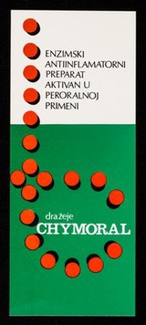 Enzimski antiinflamatorni preparat aktivan u peroralnoj primeni : dražeje Chymoral.