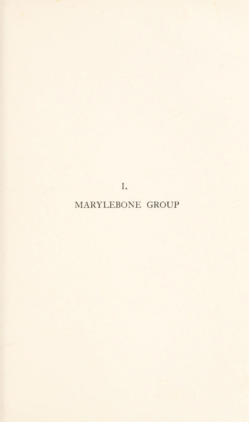 MARYLEBONE GROUP