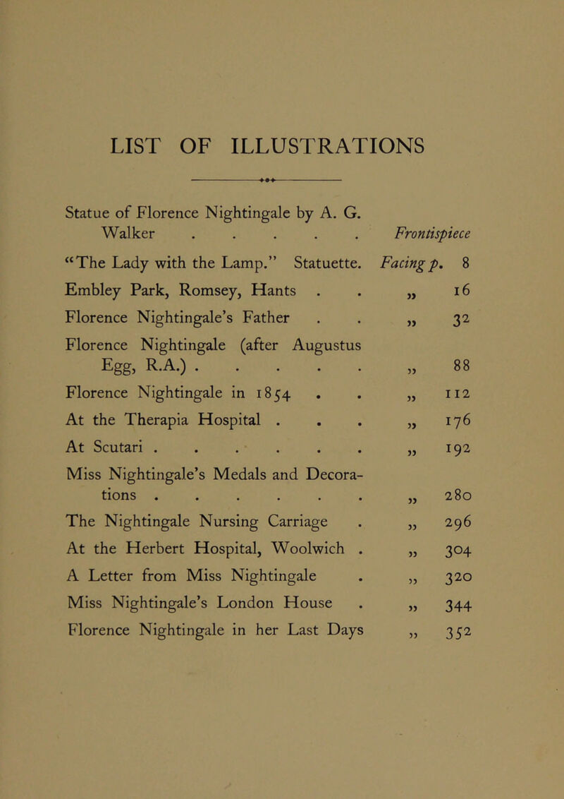 LIST OF ILLUSTRATIONS Statue of Florence Nightingale by A. G. Walker ..... Frontispiece “The Lady with the Lamp.” Statuette. Facingp, 8 Embley Park, Romsey, Hants . . „ i6 Florence Nightingale’s Father . . >>32 Florence Nightingale (after Augustus Egg, R.A.) ,,88 Florence Nightingale in 1854 , . „ 112 At the Therapia Hospital . . . ,,176 At Scutari . . . . . . ,,192 Miss Nightingale’s Medals and Decora- tions . . . . . . ,,280 The Nightingale Nursing Carriage . „ 296 At the Herbert Hospital, Woolwich . „ 304 A Letter from Miss Nightingale . „ 320 Miss Nightingale’s London House . „ 344 Florence Nightingale in her Last Days „ 352