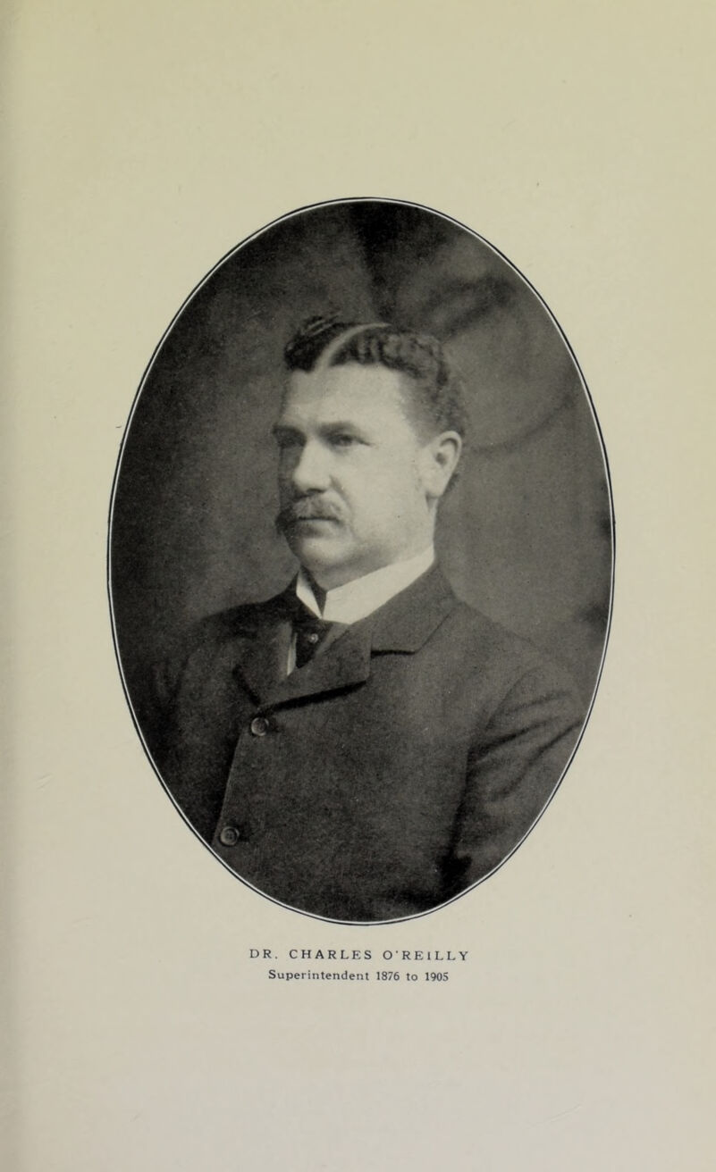 DR. CHARLES O'REILLY