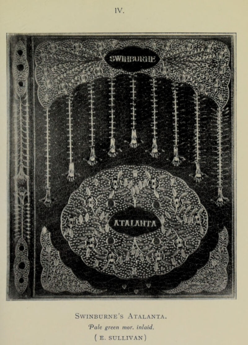 Swinburne’s At.\l.\nt.-\. ^alc green mor. inlaid. { E. SULT.IVAN)