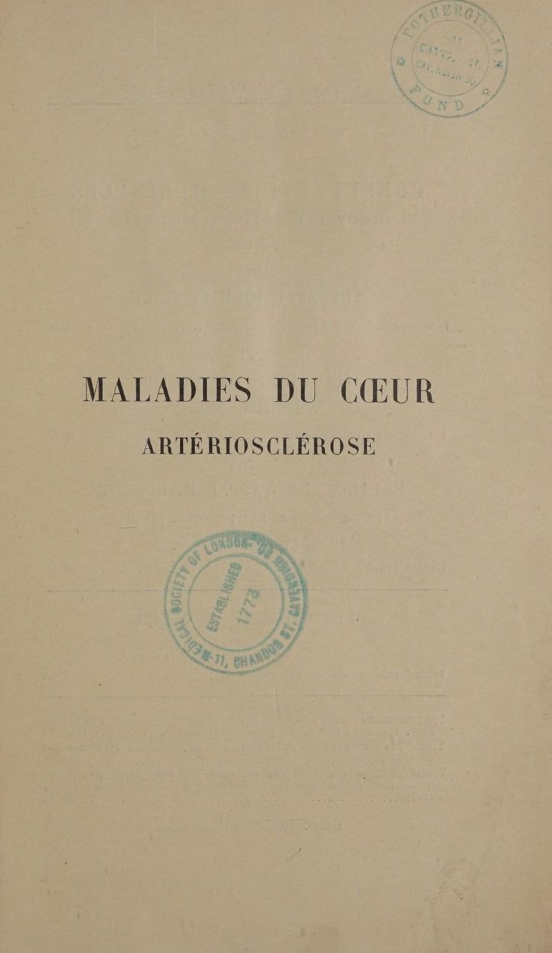 MALADIES DU CŒUR ARTÉRIOSCLÉROSE