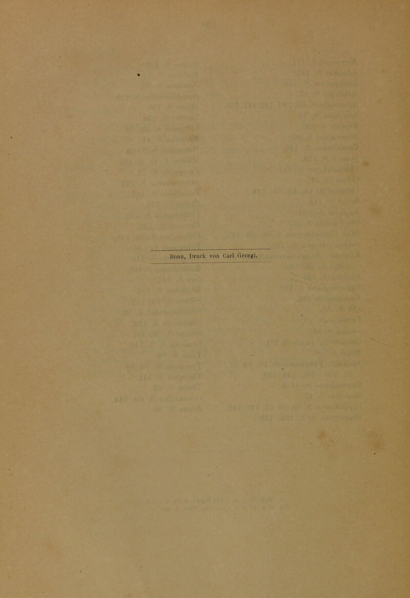 Bonn, Druck von Carl Gcorgi.