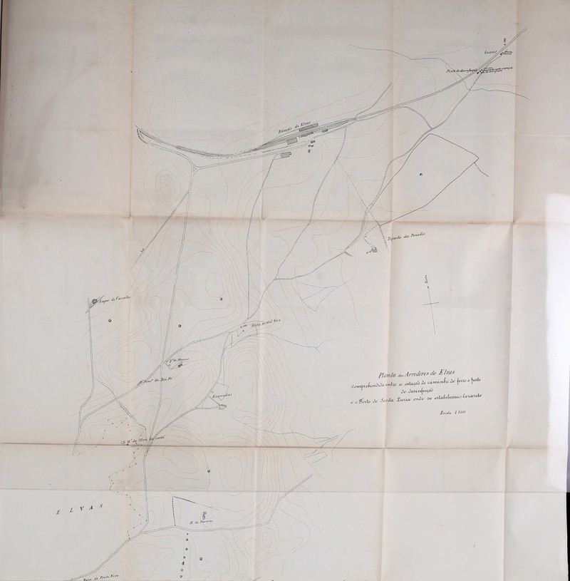 Planta, a* Arredores á'e Eivas j)a AeàtvJjauxiM „ ^ > m> **» ^ ~ JW* 15000 te Tonoio1