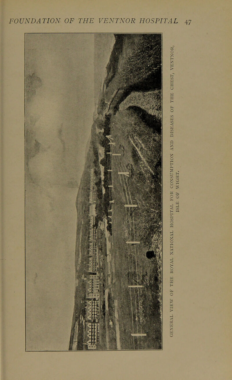 GliXEIt-VL VIEW OF THE ROYAL XATIOXAL HOSPITAL FOR COXSUMPTION AXD DISEASES OF THE CHEST, VEXTXOR, ISLE OF WIGHT.