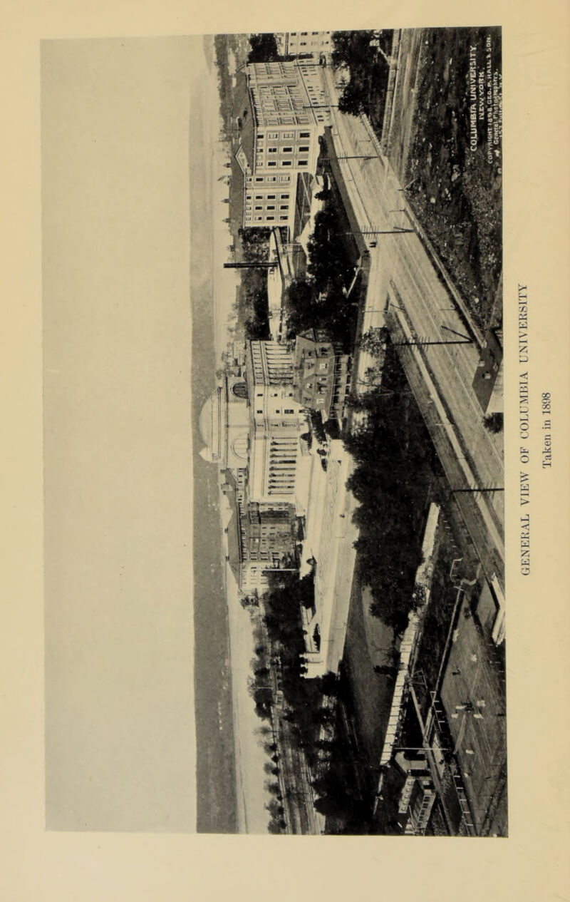 GENERAL VIEW OF COLUMBIA UNIVERSITY