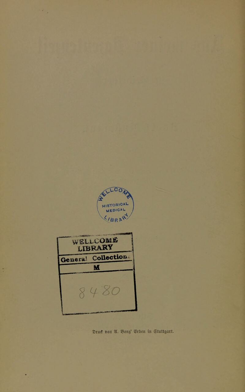‘/enN SDtud Boit 91. Sonj’ Grbcn in ©tuttgart.