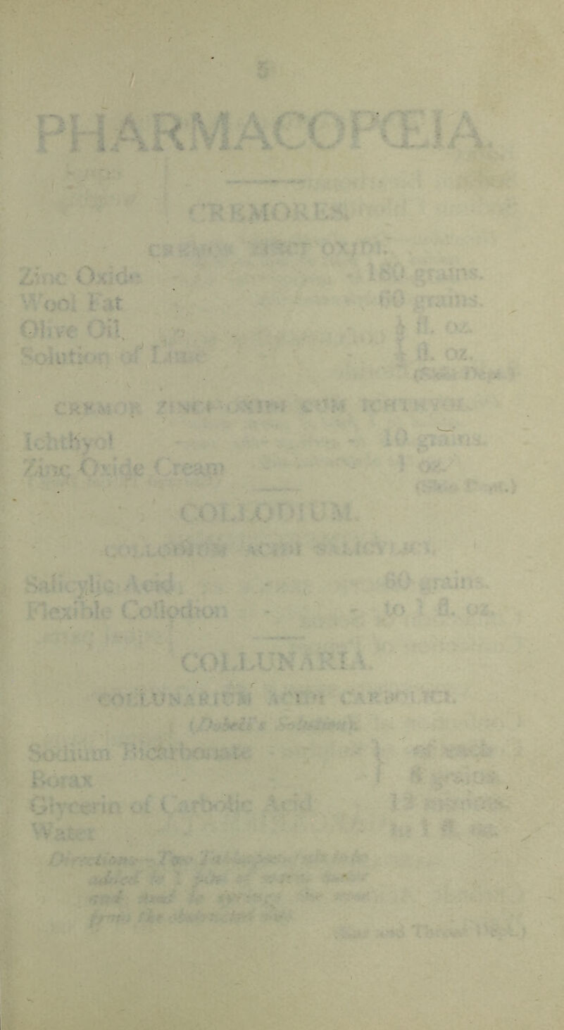 li. PH'ARMACCJWhf ^. ' C‘*. '' ' y^i^- ■■ ■ “ ’ V ; “ f^ ZV')C Oxid“ . , ' iov 5i.4^ns. Wool Tilt • * ‘ , i‘0 .uranis. Ol.VeOil, „ V i *’• ’^oiDtk^r f \ •. i ii» oz, CRYM y ichtH>^;‘ * - : Zuk: <'rey.ii> v cf^v- } ^ :■ •'■.•■ M,) '■'- ^ ' ‘ COi.: A':- IJH/. Safi.yljC AckJ- - ^0 .i rail tv ^■ie;kihle CoQcchor - ^ r 8. i.^i. , ‘ COLU'NARI V 1 y 'x’i : »:?. I ■ ■ . (/^-V^rv . A ■• - ■ J Senium'■; * i ^ < . Gfyrt?rin ot CartyAic Aykl J ^ •' '^V ’•'■ -■ : ff. ^ v> : -. , 4 ■ ’V - r rrrt.. •J^v k. ; ^ '• . , ... i