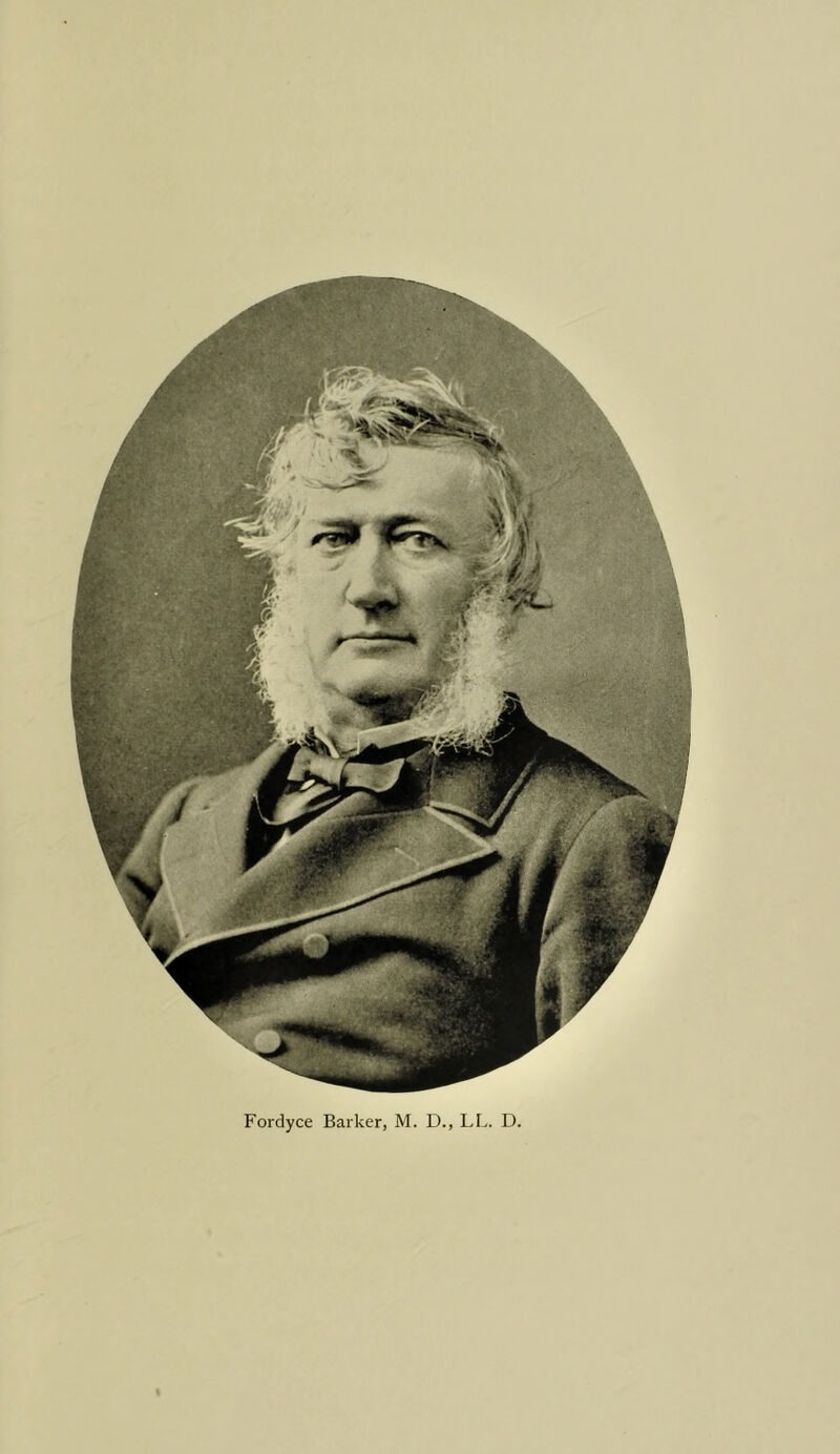 Fordyce Barker, M. D., LL. D.