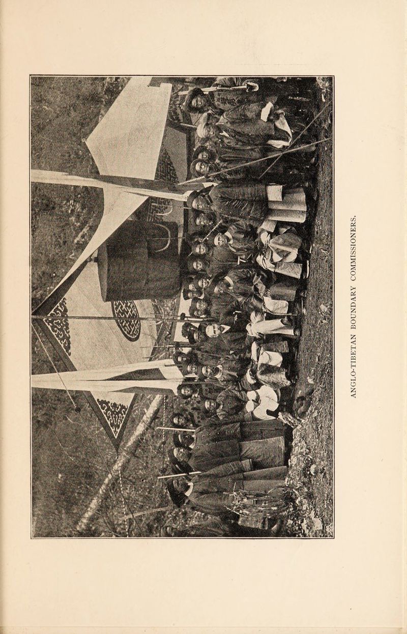 ANGLO-TIBETAN BOUNDARY COMMISSIONERS.