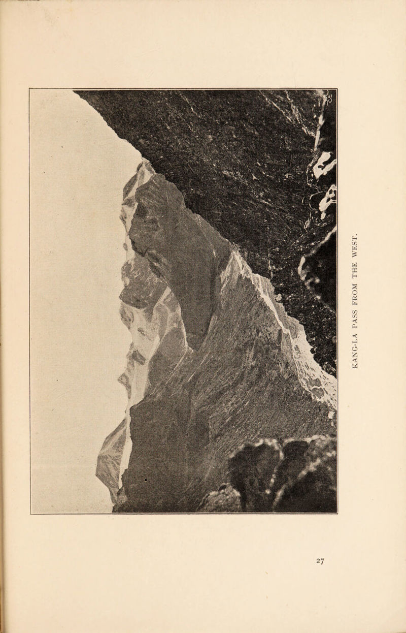 27 KANG-LA PASS FROM THE WEST.