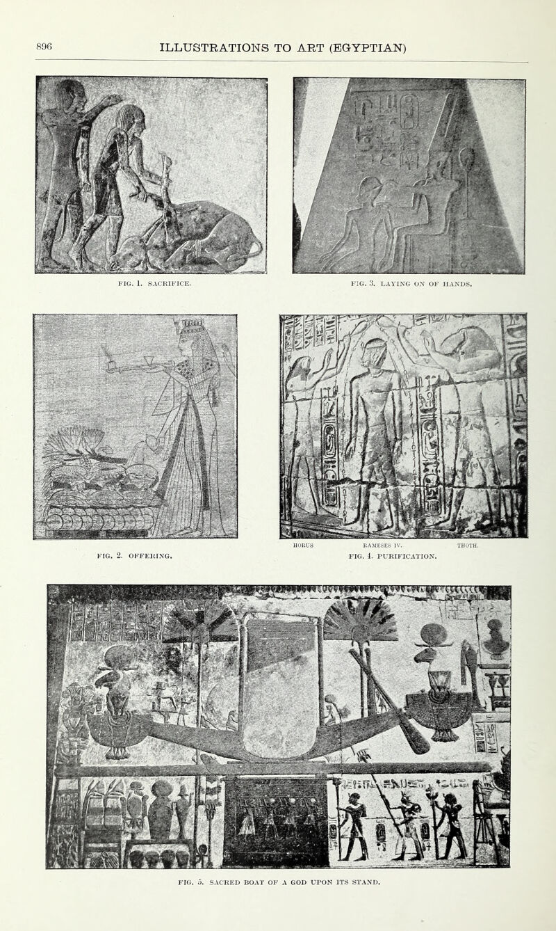 FIG. 5. SACKED GOD UPON