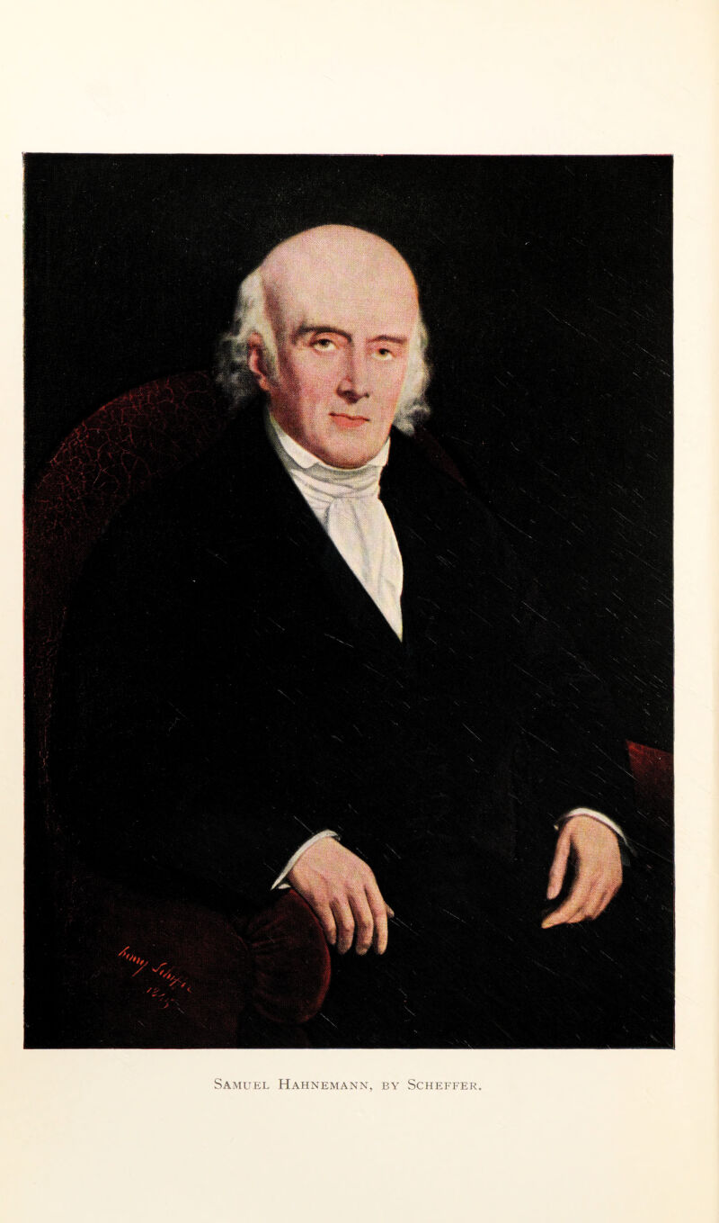 Samuel Hahnemann, by Scheffer.