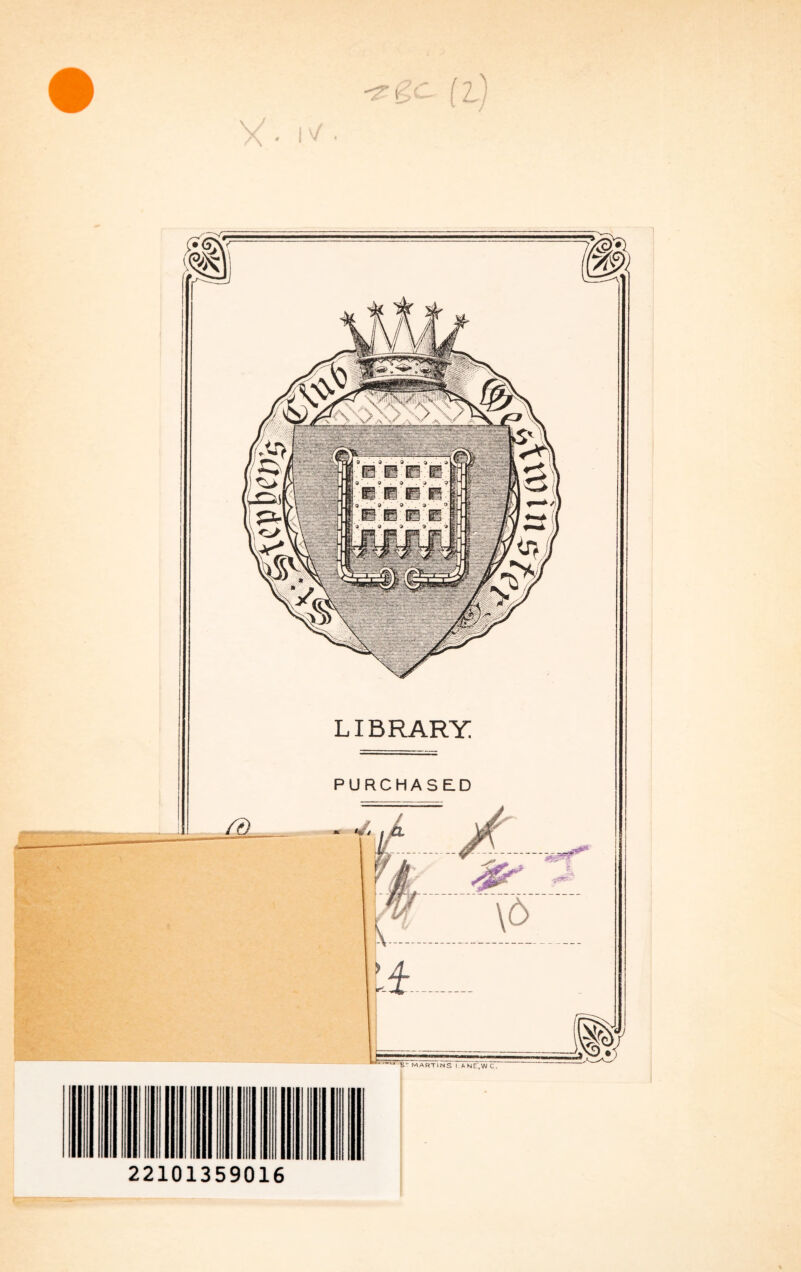 library; PURCHASED fd v- , a 4, \5 —- [t ST MARTINS I (.tlE'WC. 22101359016