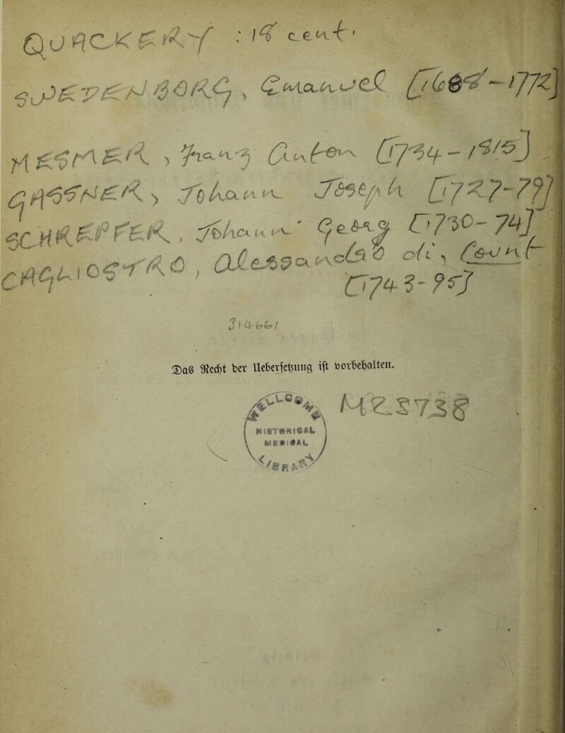^ CL € t-V ■f i<Cj , CM.a,<^i-'’C(? (j— f'JJ^ ^^> 70^63(:^\ A QY'^' ’^^j\ ^eM^ '9.^7 6)0 oA , L^S'-J~ 07^ ?- ?C/ ([J I ^r-ic7(s>| 2)ag 9^crf)t ber Uebevjclj^inig i[t bovbe'^atteu. Me.S7_36’ MIITORISAL me«i«au ^ ä