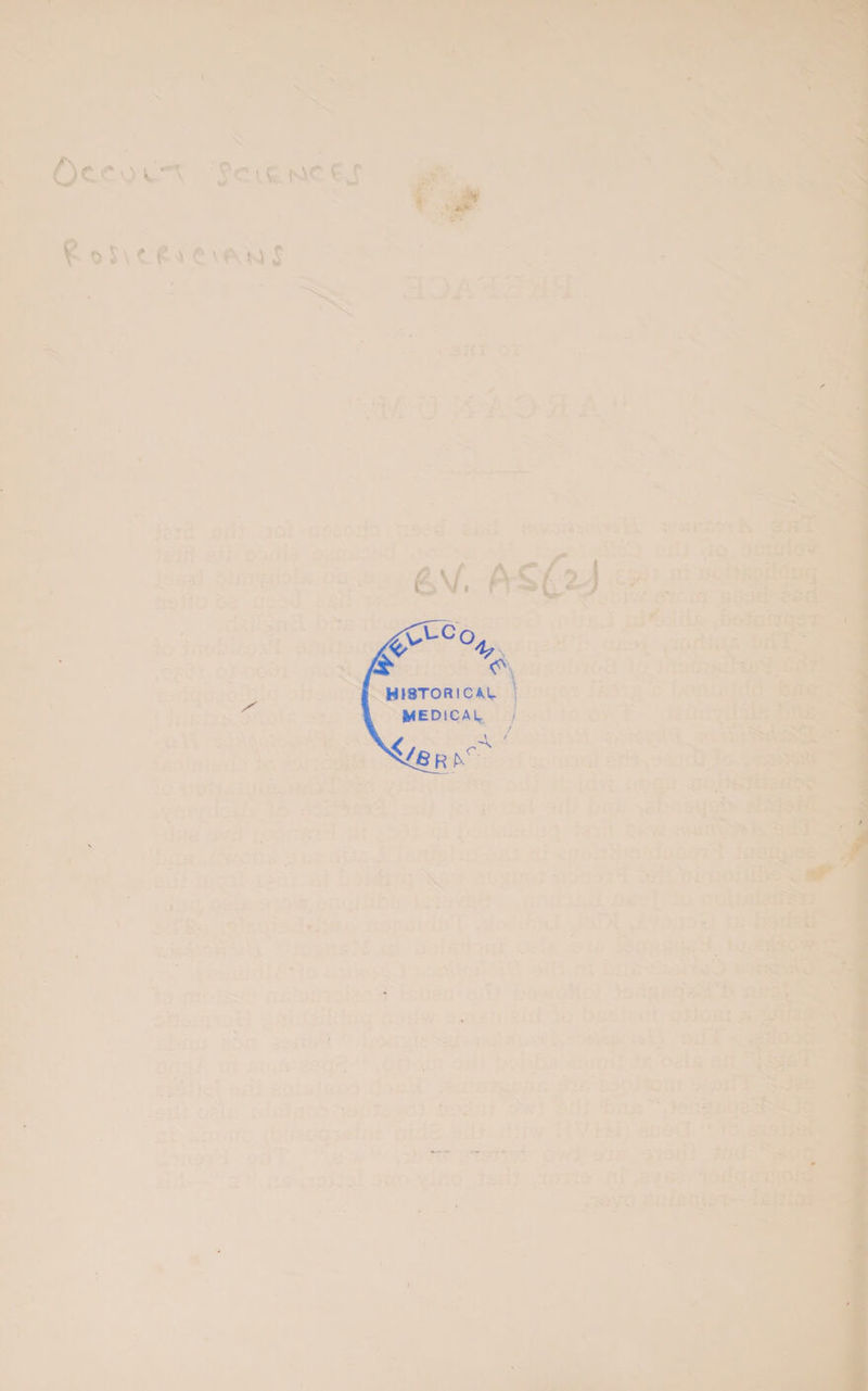 n* ' V- ohtf ' lu *\S n; HISTORICAL MEDICAL WA' /