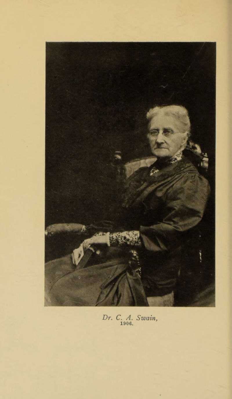 Dr, C. A. Swain, 1906.