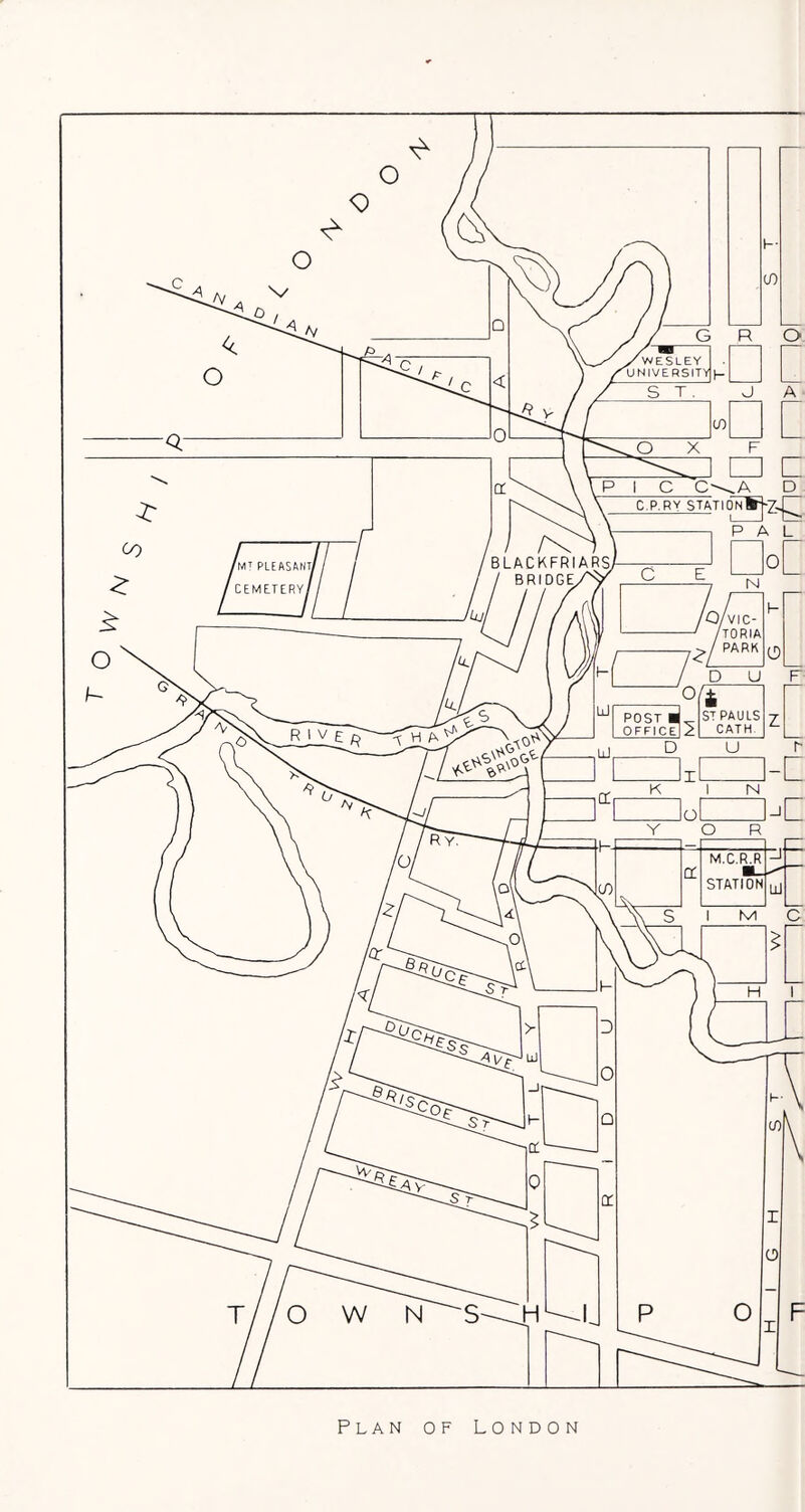 Plan of London