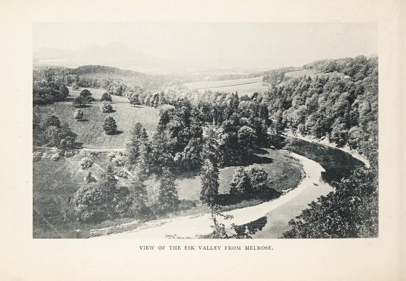 VIEW OF THE ESK VALLEY FROM MELROSE