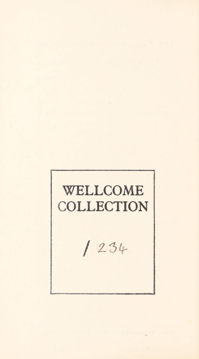 WELLCOME COLLECTION /