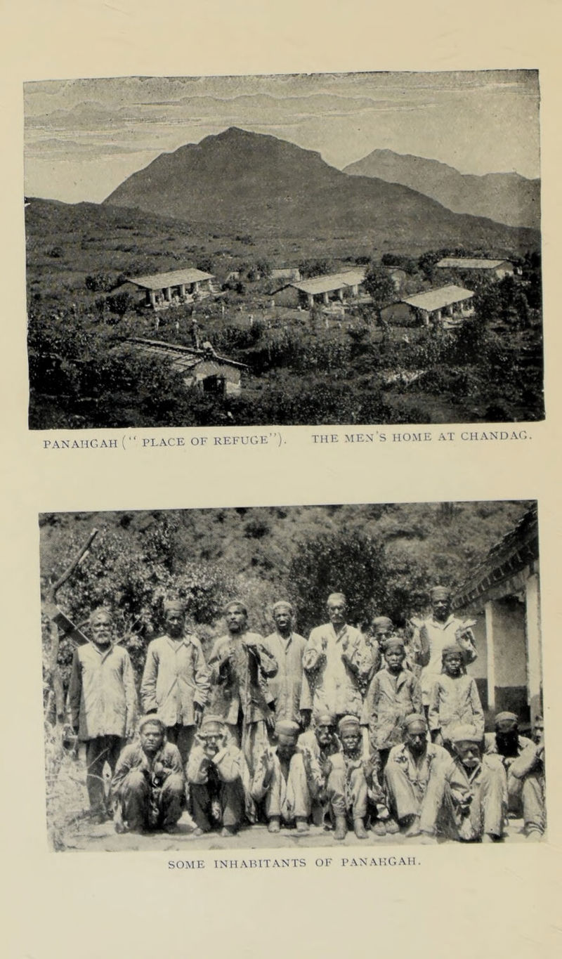 PANAHGAH (“ PLACE OF REFUGE”). THE MEN S IIO.ME AT CHANDAG. SOME INHAETTANTS OF I'ANAr.GAH.