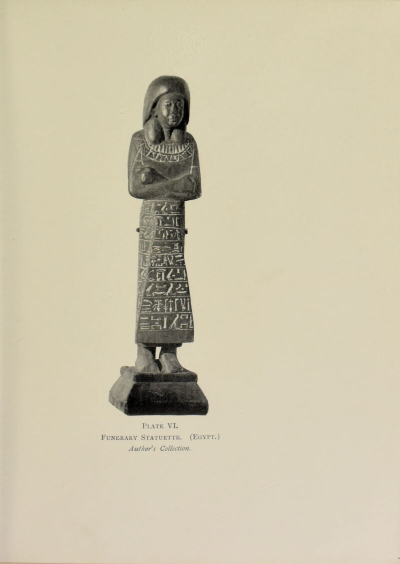 Funerary Statuette. (Egypt.) Author’s Collection.