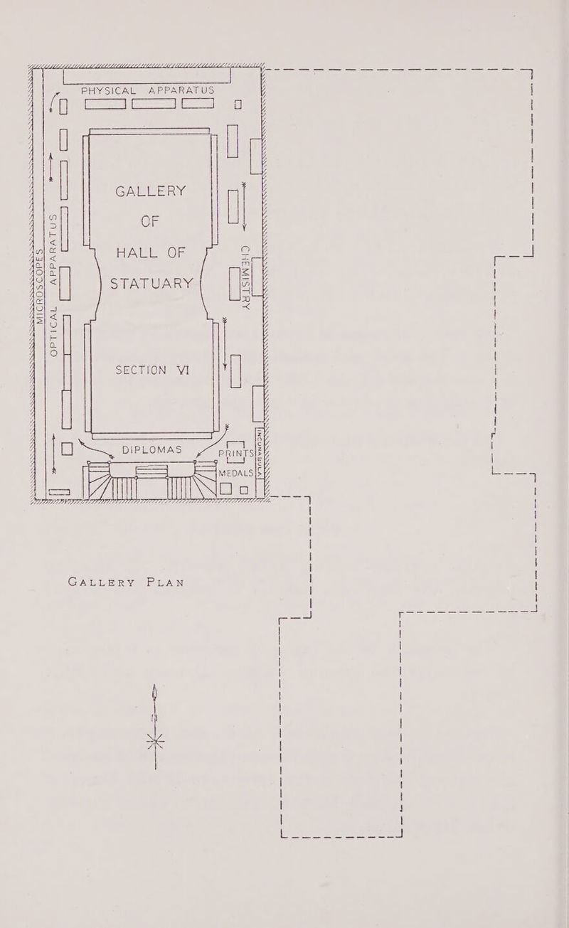 ee 4 GU, th tbdithihibiddt hsb htids , yw CHEMISTRY hewmen Besa ieee ll GALLERY OF DALE OR STATUARY hee PHYSICAL APPARATUS i eae omc aces Ne GALLERY RrAN LL te SNOLVYUVddV aby Oiela® S3IdODSONDIIN ele libhihs “