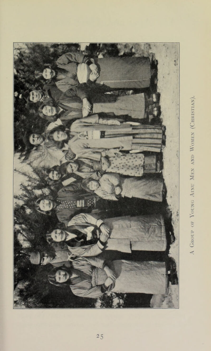 Group of Youno Ainu Men and Women (Christian).
