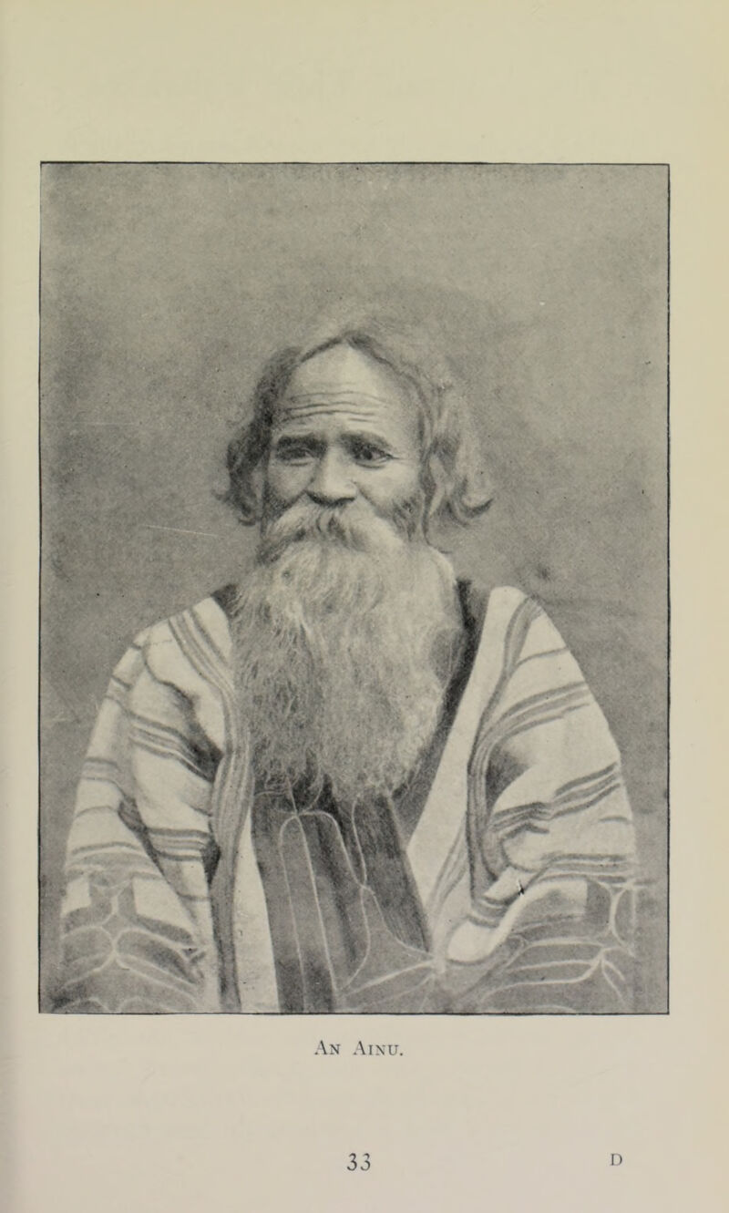 An Ainu.