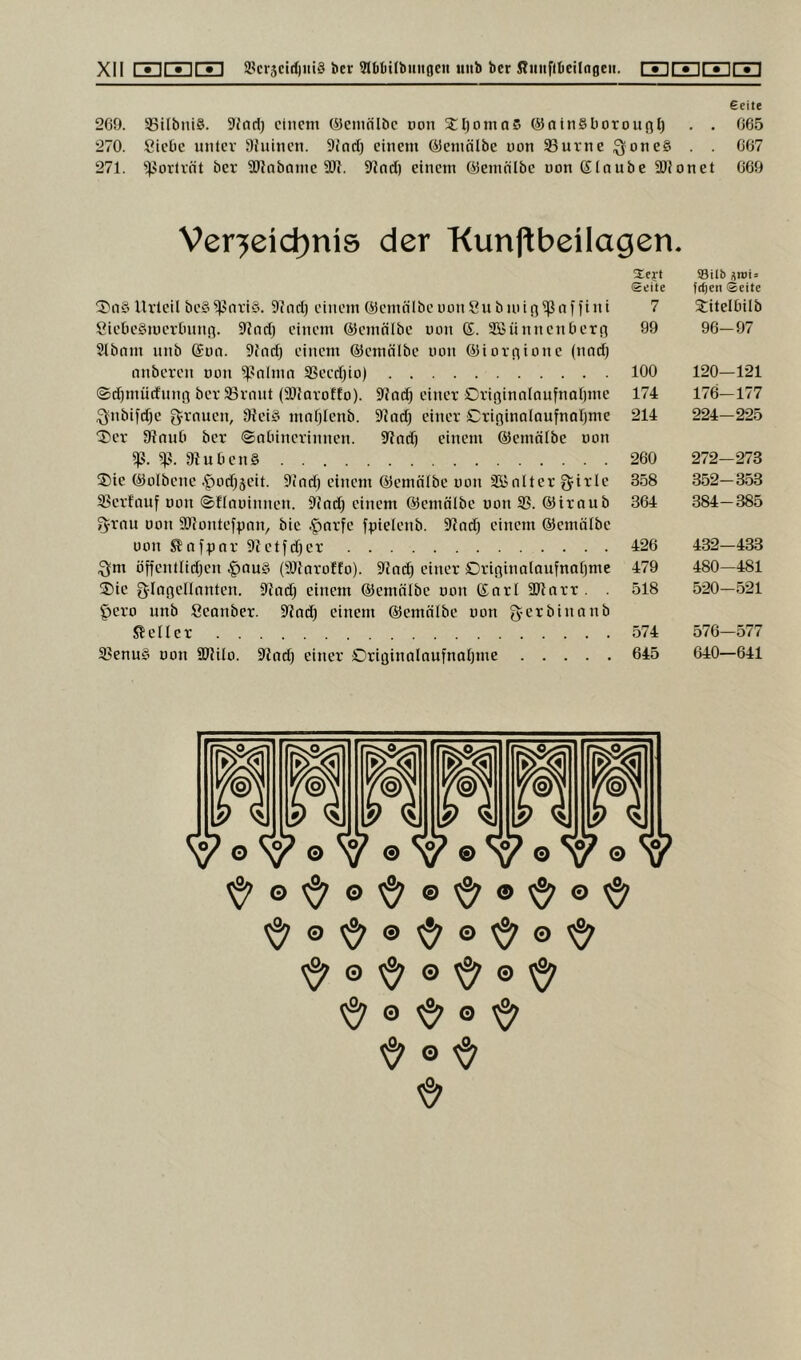 Seite 269. !i8tlbni§. 5>Jnd) einem ©emnibe non 5tl)oma5 ©nlnSborougt) . . 665 270. Siebe unter Shiinen. SJndj einem ©emölbe non 33urne i^oneS . . 667 271. ^sorlrnt ber 3)lobome 3JJ. SUnd) einem ©emnlbe non (Sloube 2)fonet 669 Ver^eid)nis der Kunjlbeilagen. Urteil beS^nriS. 91nd) einem ©emnlbeiumSubuiiri^nifini SiebeSmerbnng. 91nd) einem ©emölbe uon ®. SSiinnenberg Stbnm unb Sun. Dfnd) einem ©emölbe uon ©iorgione (nad) onberen uon ^nlmn SSecdjio) ©d)müdunß ber 93rant (9)faroffo). 9?od) einer Originalaufnatjme .^nbifdje g^rauen, 9Jei§ mnfjlenb. 9?fldi einer Criginolnufnaljme 'iDer 91nub ber ©nbinerinnen. 9?nd) einem ©emütbe uon 9iuben§ ®ie ©olbene .^odjäeit. 9tnd) einem ©emntbe uon SBnlter girle SSerfauf uon ©flciuinncn. 9tndi einem ©emälbe uon SS. ©iroub grnu uon ailontefpnn, bic §arfe fpielenb. 5Rnc^ einem ©emölbe uon ^nfpnr 9tetfd)er gm öffentfidjen §au§ (9Jlaro!fo). 91od) einer Orifiinaloufnofime Sic glagcllnntcn. 91nd) einem ©emölbe uon ©arl SRarr . . ^ero unb Secinber. 9iad) einem ©emälbe uon gerbinaub Steücr 33enu§ uon SRilo. 9?od) einer OriginuIaufnaOme 3:crt Seite SBilb sroi= frfjen ©eite 7 Stitelbilb 99 96-97 100 120—121 174 176-177 214 224—225 260 272-273 358 352-353 364 384- 385 426 432-433 479 480—481 518 520-521 574 576—577 645 CD 1 O ib <^1 m V®V®V®V®V