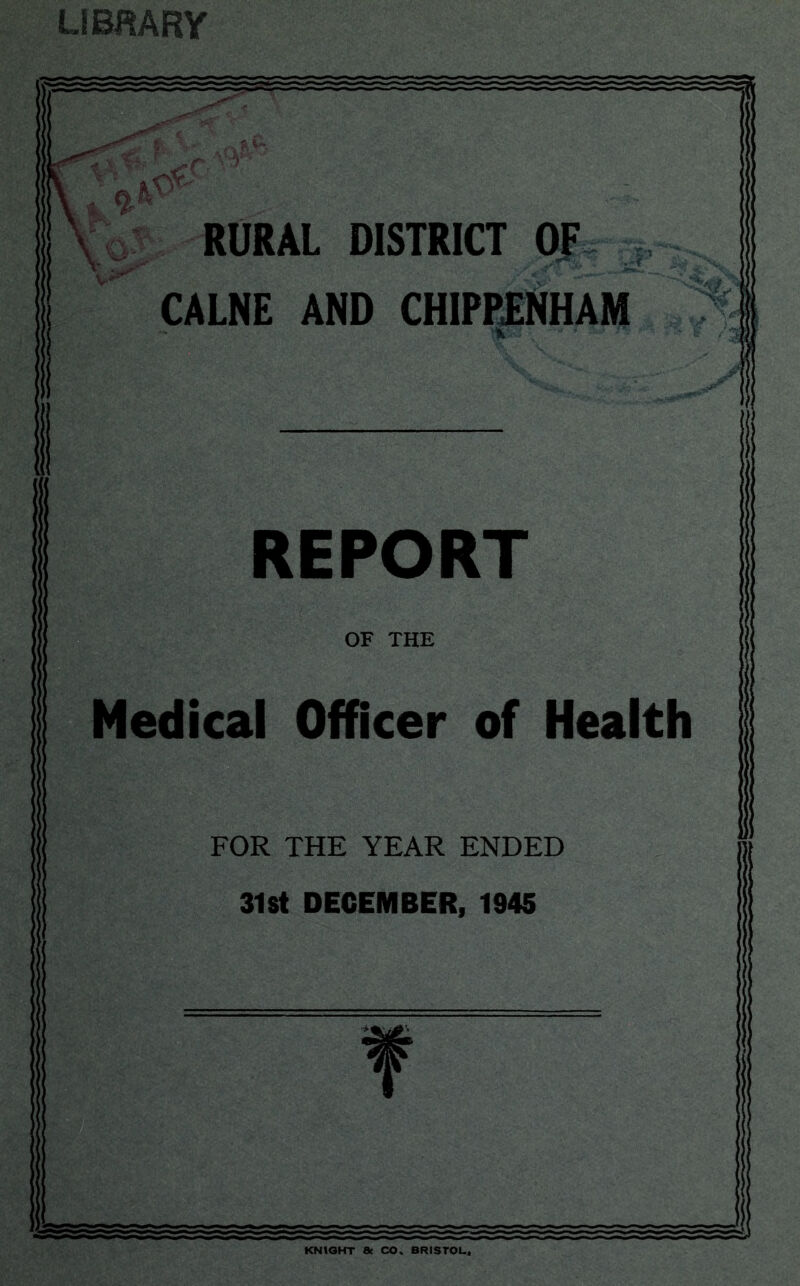 LIBRARY KNIGHT & CO.. BRISrOU