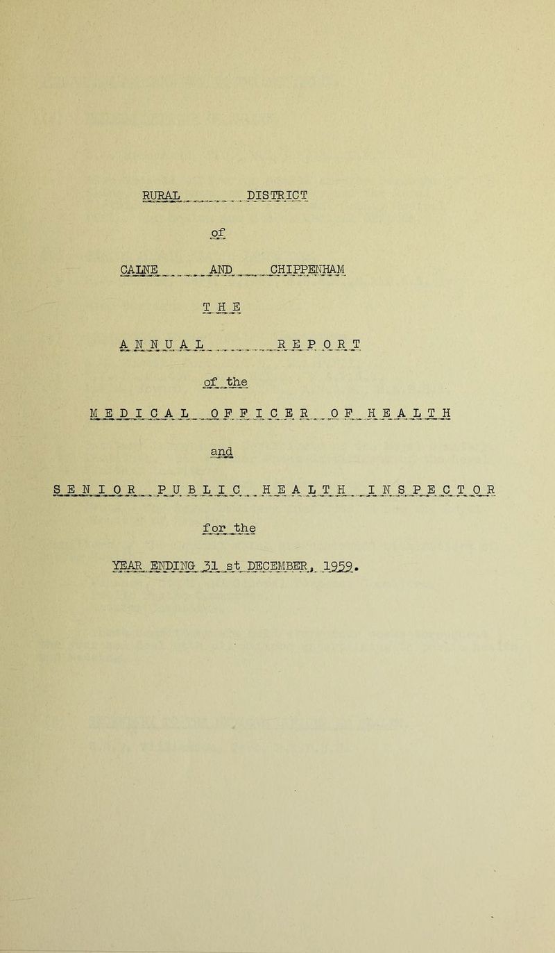 SUMSd..^. ..PJSffiiCT of SAM.E . AKD CHIPPEN'HAM T.JLJ. A iL.JLJL P ..Q.P. J. of the KAJU^SLA A^-.A AA A P...-.,, A J.P.A J-.il and s E N I 0 R.^..,XJ. AAl .10.,„.H j„,a,AJLJL-..-X,-II..s_P AiLXAA ^or J:h,e JX-S t. DECEIPER.A255.