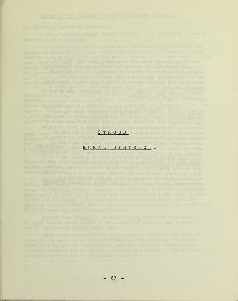 STROUD RURAL DISTRICT »