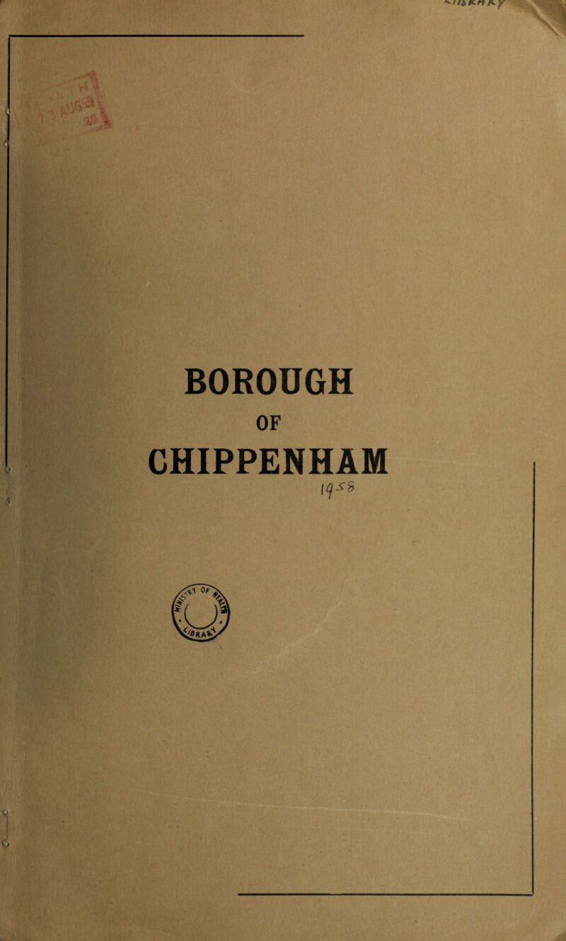 BOROUGH OF CHIPPENHAM