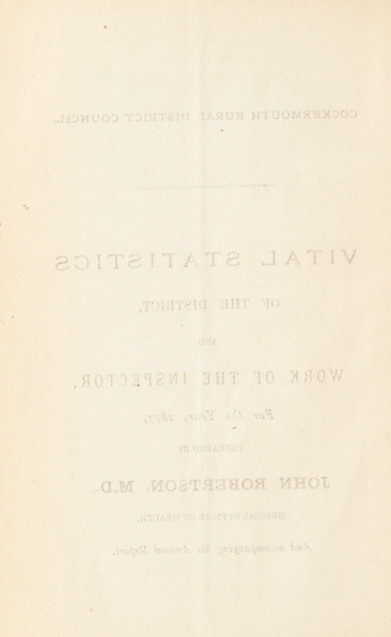 V > >> ! ' h . ' I '■r , .V . - 'Jf. . '■'' ■■■' , ■ ■J iUHUOO TOiHT*SI( l JA:>'PJ.H HTUOri^M3>i 30^; ■A>. vA' tf ^ ^ . 'i. \ ■v;' • / V ■ V' ft'r'- I J 8 O I T 8 1 1 A T 8 At '.F 1 V a'n-!irRi!J Jnt’r '’if) ^ .j. . ^ m/. HO'nS^iai^l 3HT 3'0 >?nOW ¥ r.-.X v,'7. ■*<>? 7.(\ <iMaA'!FTH'[ ■ ;•>;. ,a.M .HoaTaaaoa ViBOi arU/Af H lia JAMi (