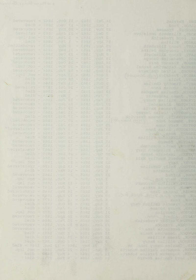 ' , - '