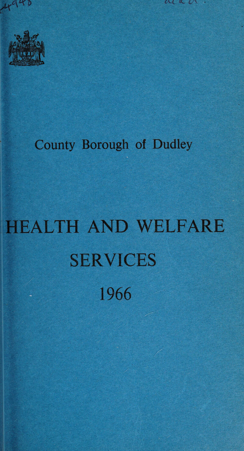 4.- ■ ^ County Borough of Dudley HEALTH AND WELFARE SERVICES mm 1966