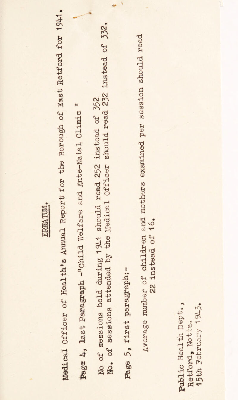 EREA.TOI • 4 CA • v CM A u A 0 Ch <M O d d d 0 d <M P £ 0 rt d •r*i p d CM rA P r LA CM A cm 0 d 0 •H c^ d d 00 'ft 3 o 5-4 O PQ j§ P d O Cm 4* d o & P4 m o I—I d -P jS l 0 -p d *4 d s d 4* & bO A d d 0 P 03 •H d i—I 2 CO c\l d LT\ 0 CM O •H d CH $ ^ 0 O d % Ch cm O O § £ Cm LA 0 bO A d d 0 d d «—i d 5 d o •H 03 to 0 to d 0 p4 d 0 .5 x 0 to d o p p o 0 d d 0 d a d • Cm d ^0 rH d 0 T~ 0 d Cm d pH -4 d ON p T~ 0 O £ -tJ •H >> 1—1 d p bOP •H 0 O 1 P p 0 0 l 93 • • P d Cm *H 4 d d P O P 0 d CM « d d p rH P & d CM 0 to 0 d a P ca a u s to 0 d d P d Pu d g O *«H p 0 p •H 69 0 to 0 0 t0 .a d tQ 0 d 0 > -4 • P P4 0 P rd p i—i d 0 Id o •H rH £ Retford, Notts* 15th February 1 943
