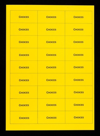 Choices : a game about H.I.V. & AIDS / produced by Lothian Regional Council Community Education Service.