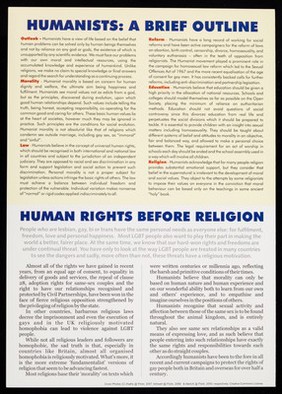 Happy to be gay? : want to make the world a better place... and have some fun at the same time? Not convinced that religion is the answer to life's problems? You could already be a humanist... why not joing the Gay and Lesbian Humanist Association? / The Gay and Lesbian Humanist Association.