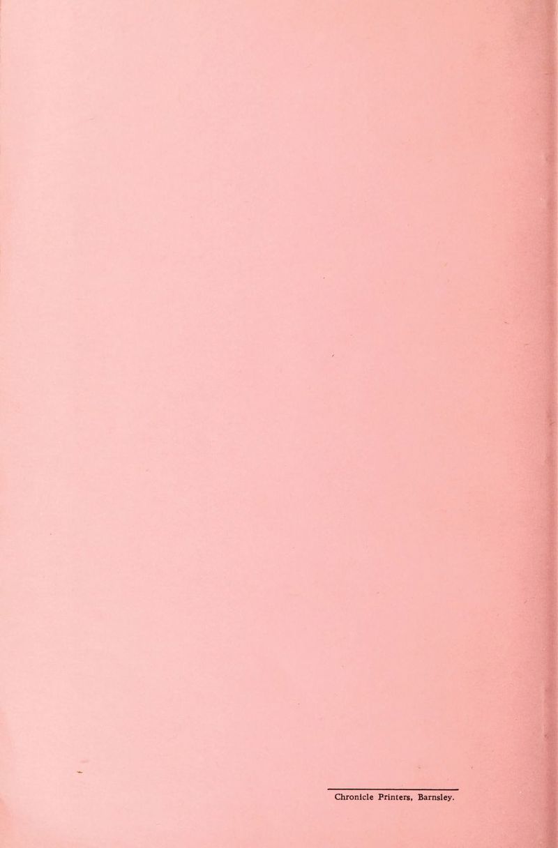 - Chronicle Printers, Barnsley.
